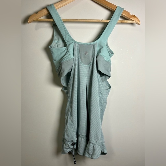 Lululemon-  Run Times Tank Heathered Toothpaste / Toothpaste - Picture 7 of 10